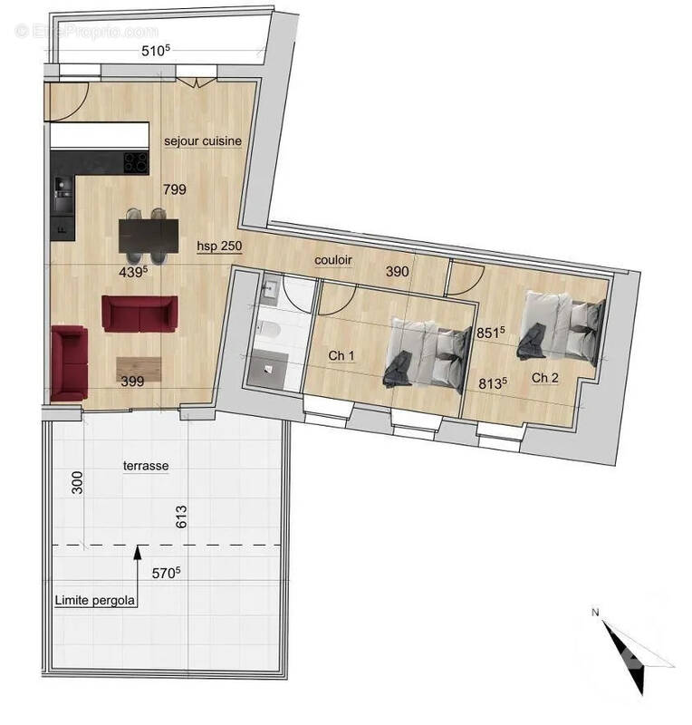 Appartement à VINZIER