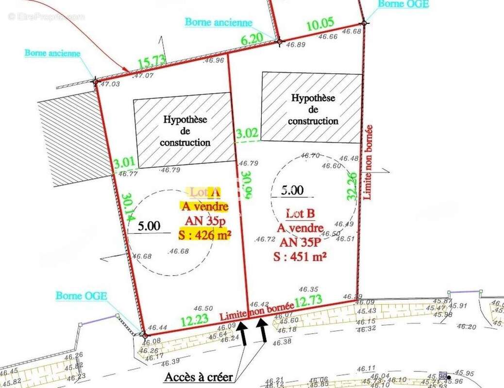 Photo 2 - Terrain à SAINT-ANDRE-DE-CUBZAC