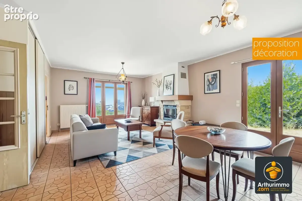 SAINT-VICTOR – Maison familiale avec sous-sol complet, grand terrain de 5 588 m² et aucun vis-à-vis - photo 6