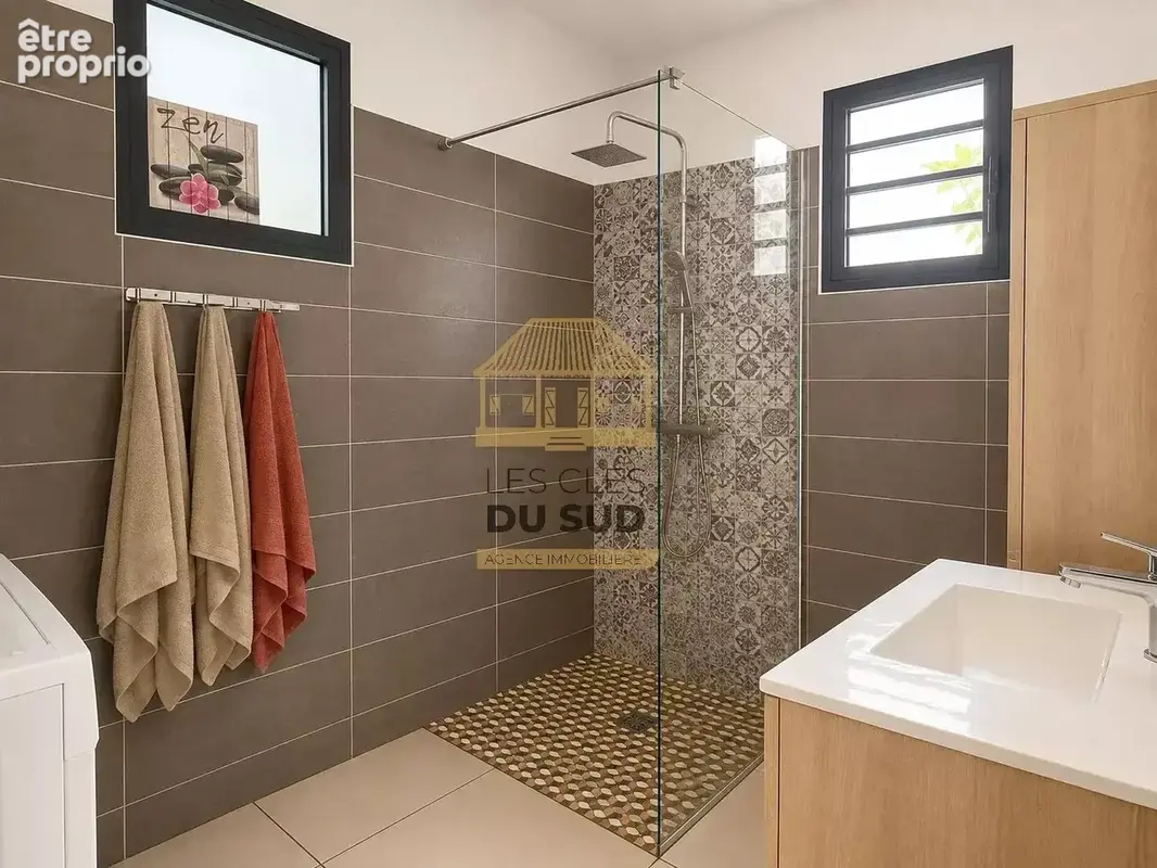 Maison T4 jumelée à La Rivière Saint-Louis 97421 – Vue mer, au calme, proche commodités - photo 4