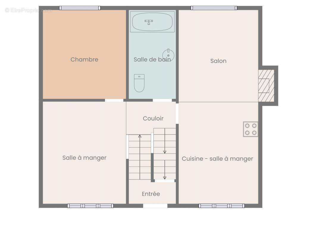 Maison à CHATEAUNEUF-DU-FAOU