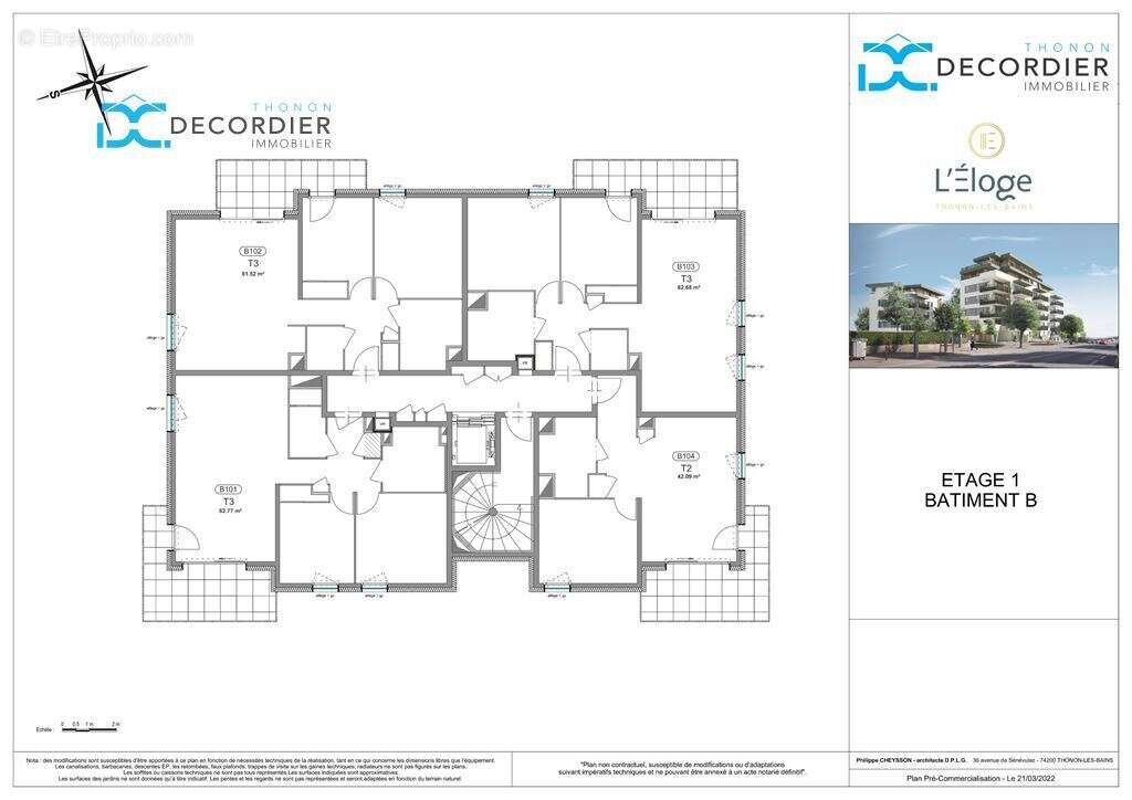 À vendre  appartement t3 neuf - thonon-les-bains (74200) - photo 6
