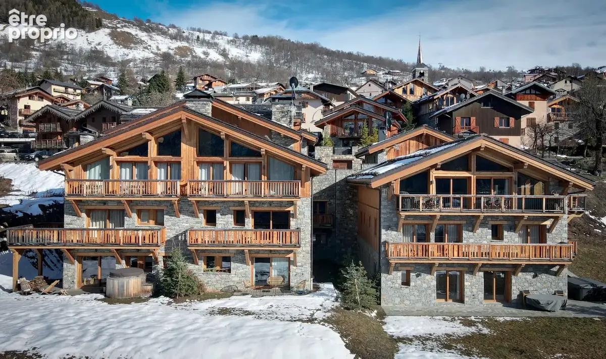 Appartement type T6  haut de gamme à vendre 200 m2 Saint-Martin-de-Belleville Domaine des 3 Vallées - photo 6