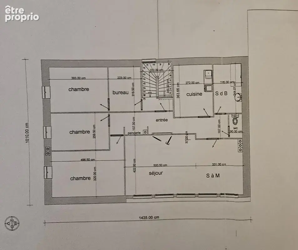 Appartement Cravanche 4/5 pièce(s) 105.67 m2 - photo 9