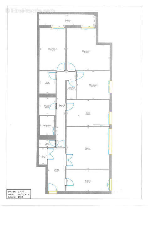 Appartement à PARIS-19E