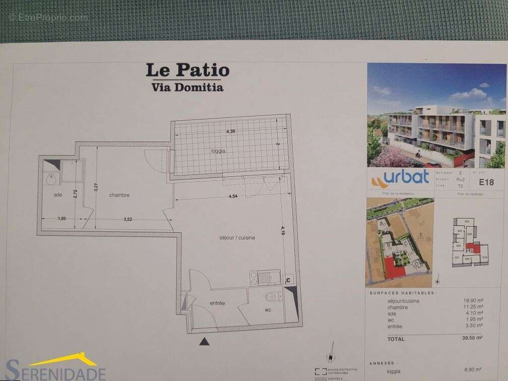Appartement à CASTELNAU-LE-LEZ