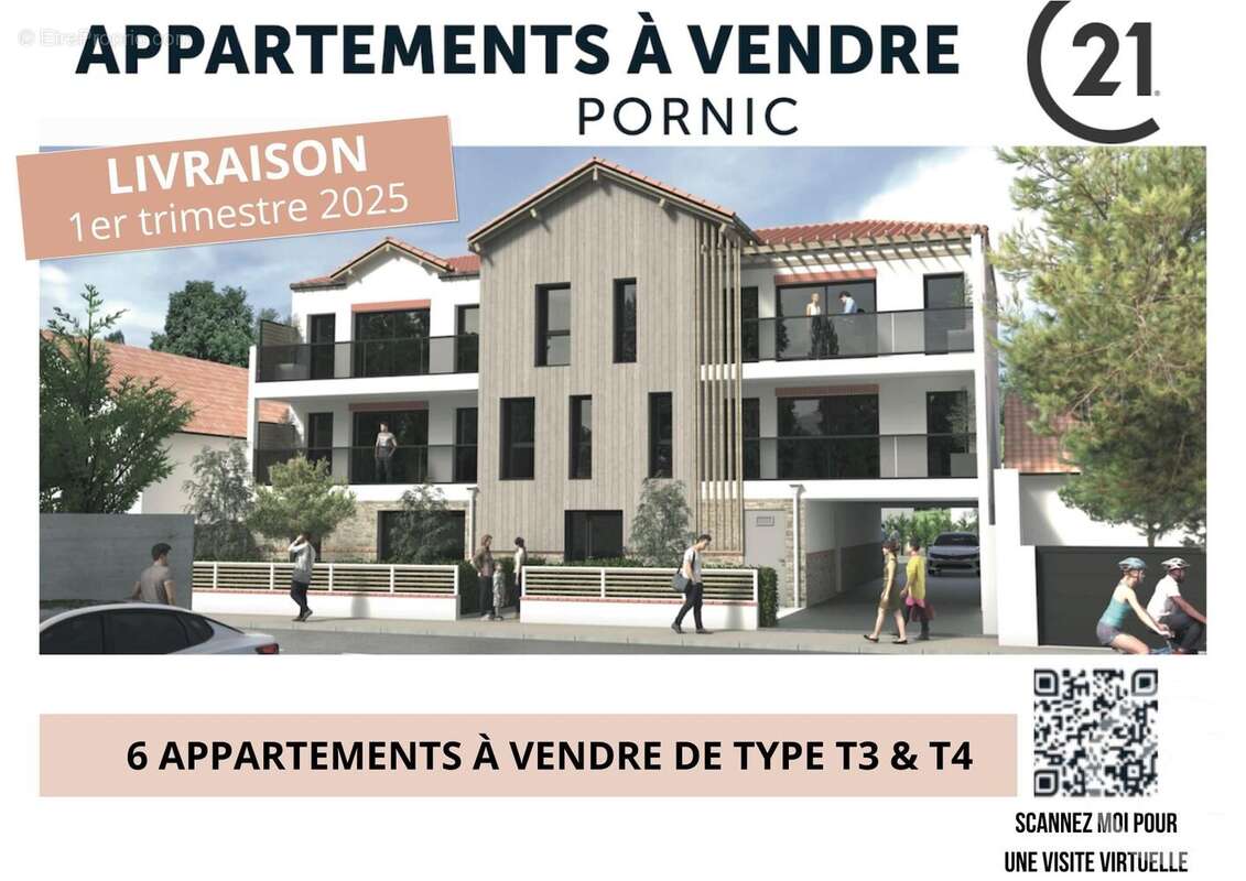 Appartement à PORNIC