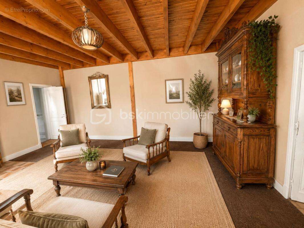 Ensemble immobilier de charme – longère + maison indépendante + terrain constructible - photo 2