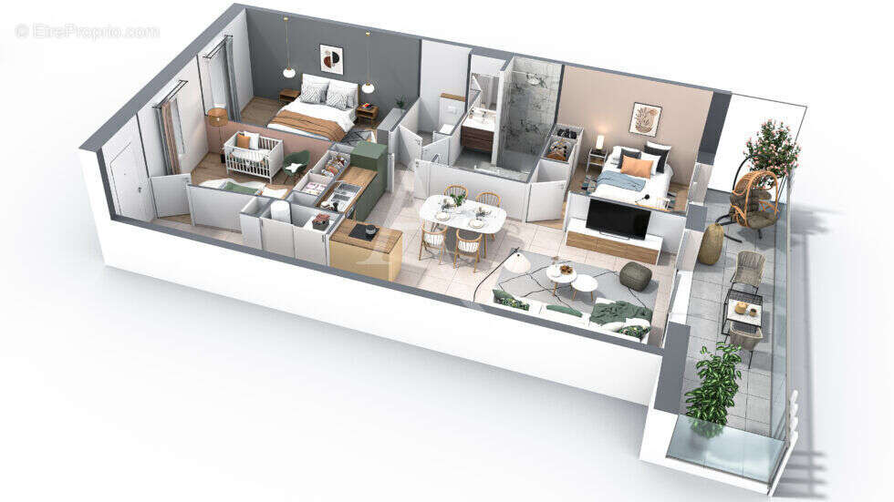 Appartement à SAINT-GILLES-CROIX-DE-VIE