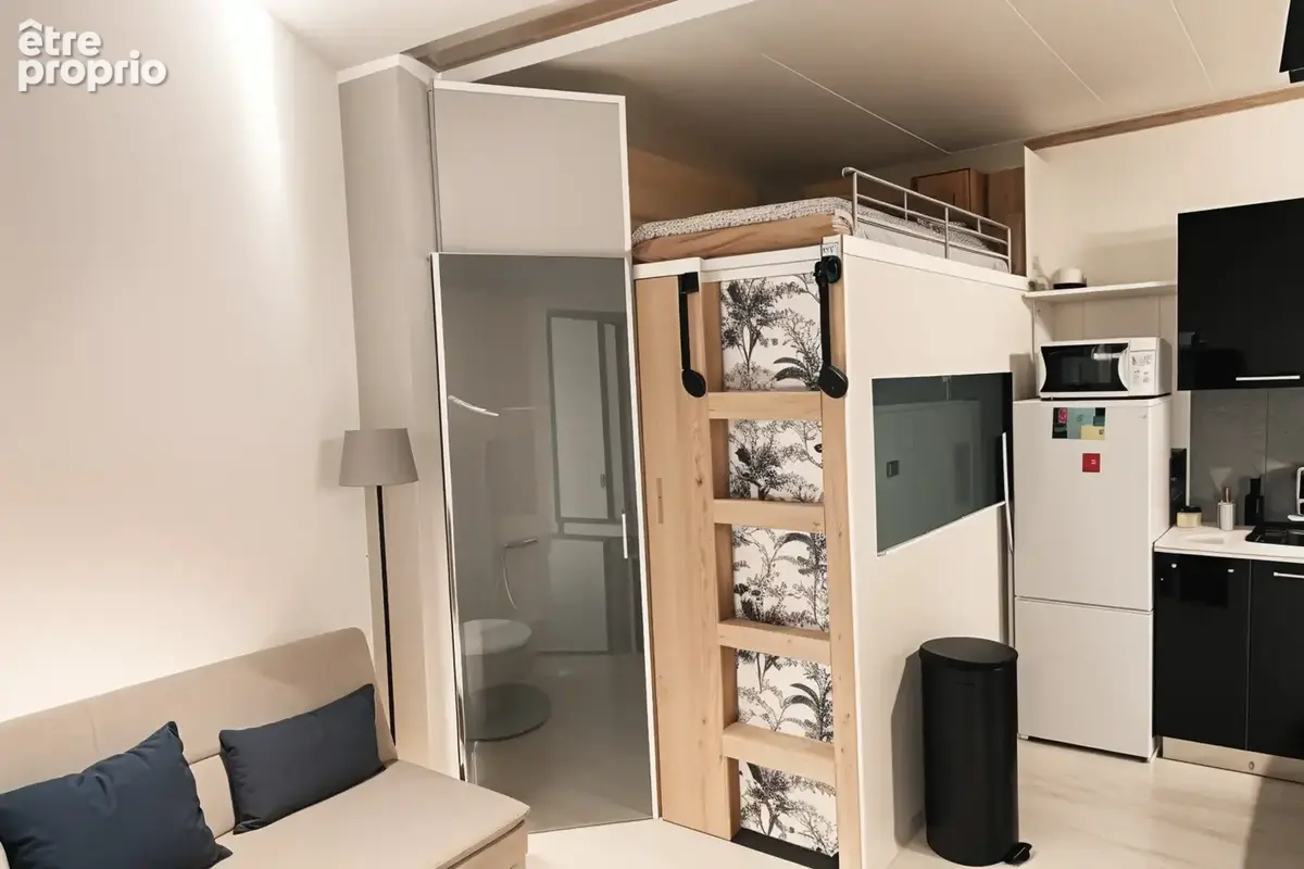 94250 - gentilly - studio de 17 m2 dans le quartier du chaperon vert - photo 3