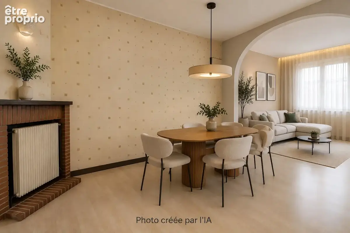 Maison Lomme 103 m2, garage, 4 chambres, grand jardin - métro - photo 6