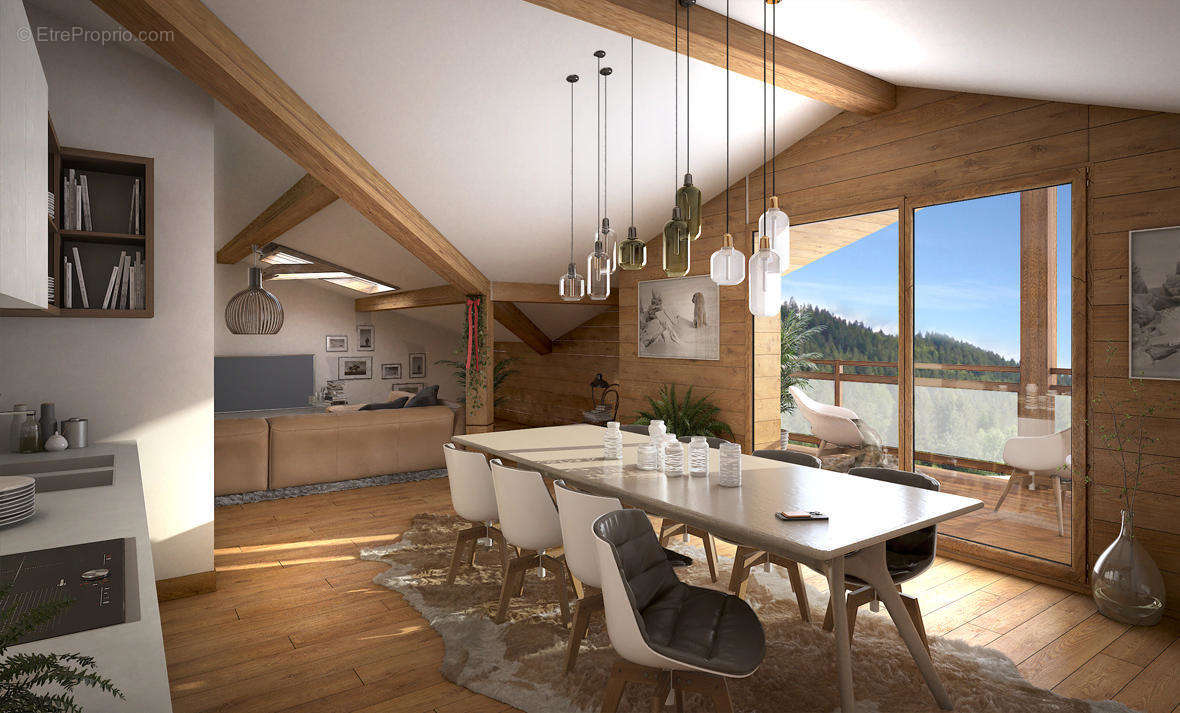 Ski Apartment for sale Les Gets _c360_0025 - Appartement à LES GETS