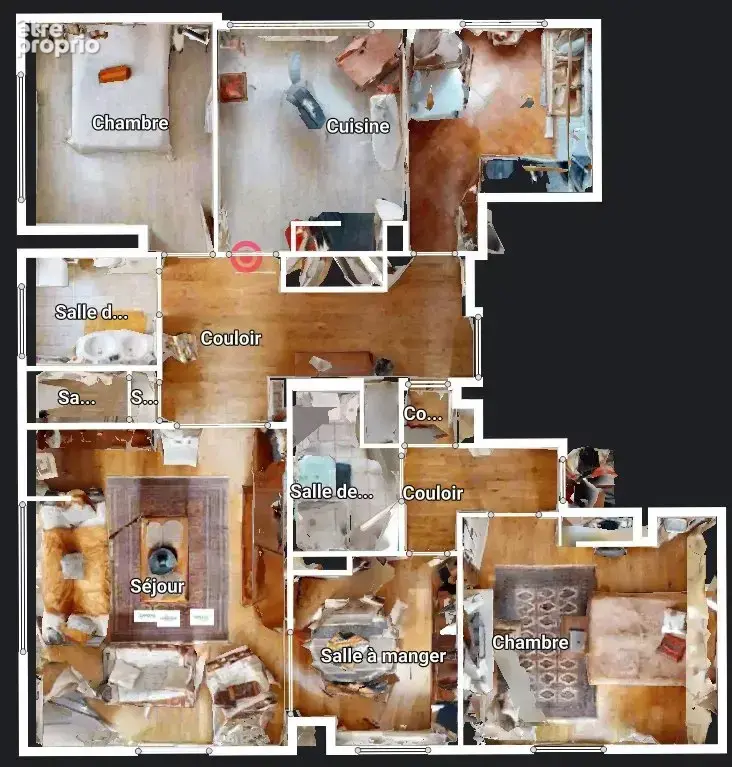 Appartement 5 pieces traversant - photo 2