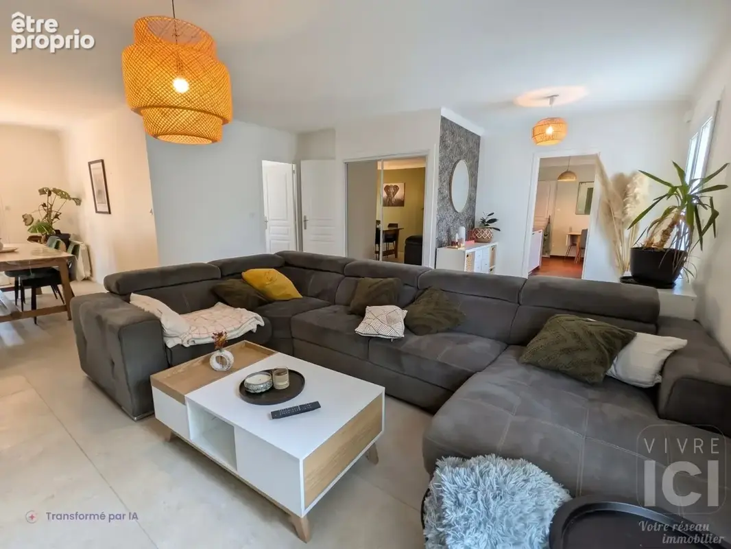 Plain pied Bourg de Grandchamp des Fontaines - 3 chambres - 94 m² - photo 2