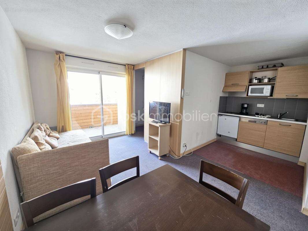 La foux d'allos – appartement avec terrasse + place de parking interieure et accessibilité pmr  - photo 10