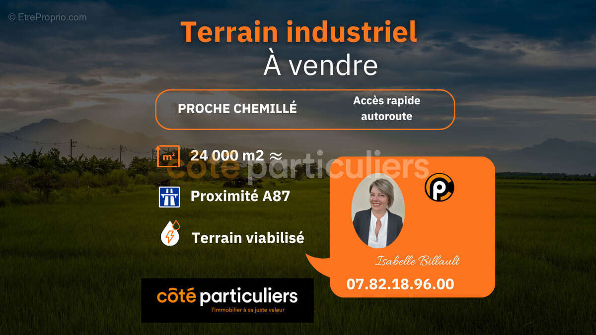 Terrain à CHEMILLE