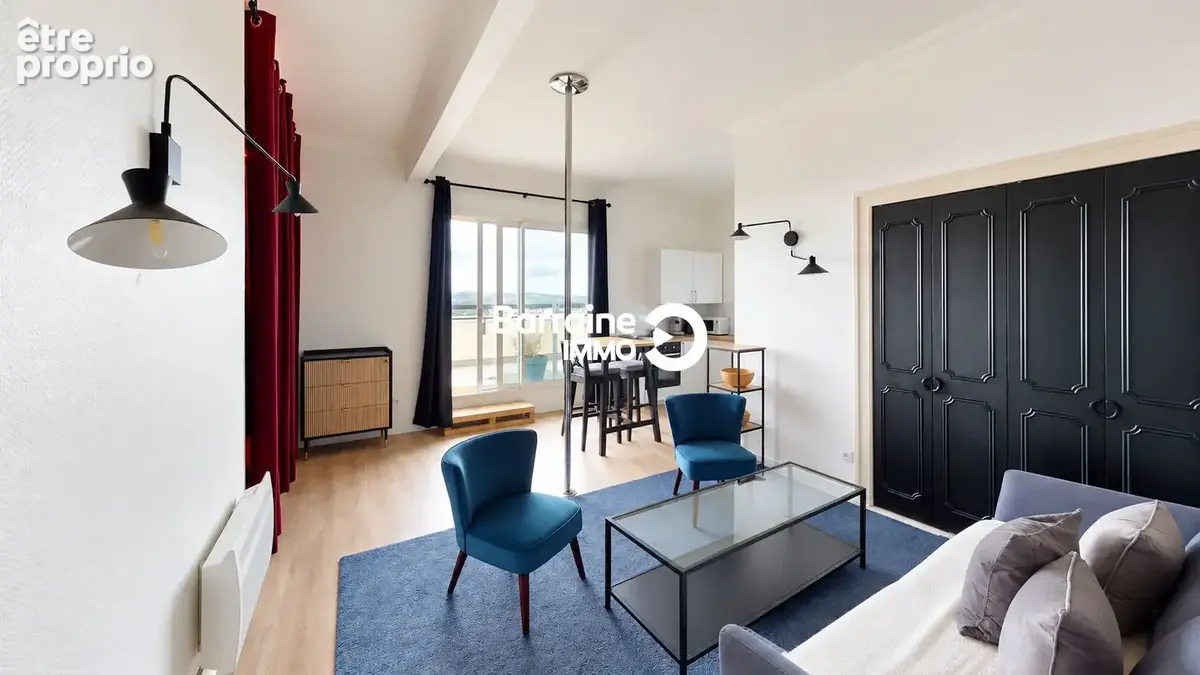 A vendre brest kerinou appartement t2 40m2 dernier etage - terrasse 49m² - photo 11