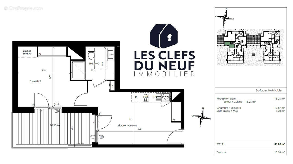 Appartement à TOULOUSE