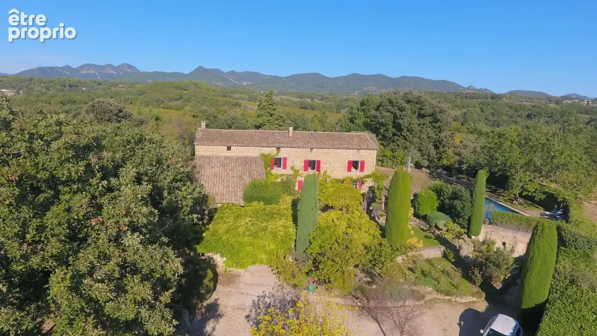 5 mn de vaison - mas en pierre de 244 m2 avec piscine - photo 2
