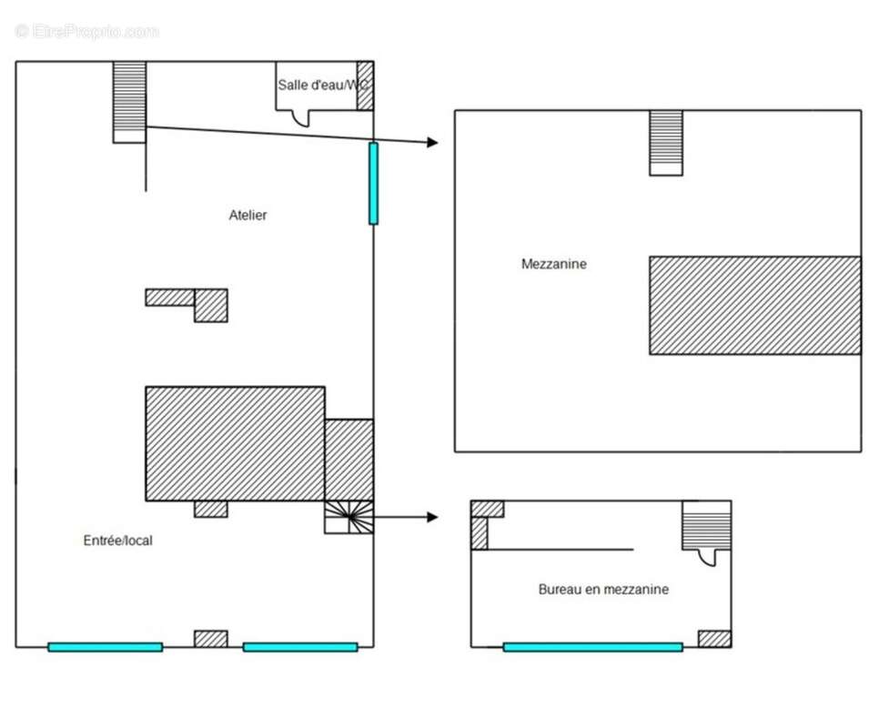 Nice / le port (06300) - vente murs commerciaux libres 175m2 avec mezzanine - photo 6