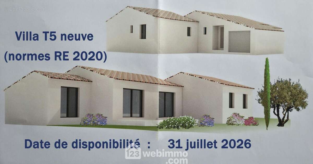 La villa est neuve, aux dernières normes environnementales - Maison à ARLES