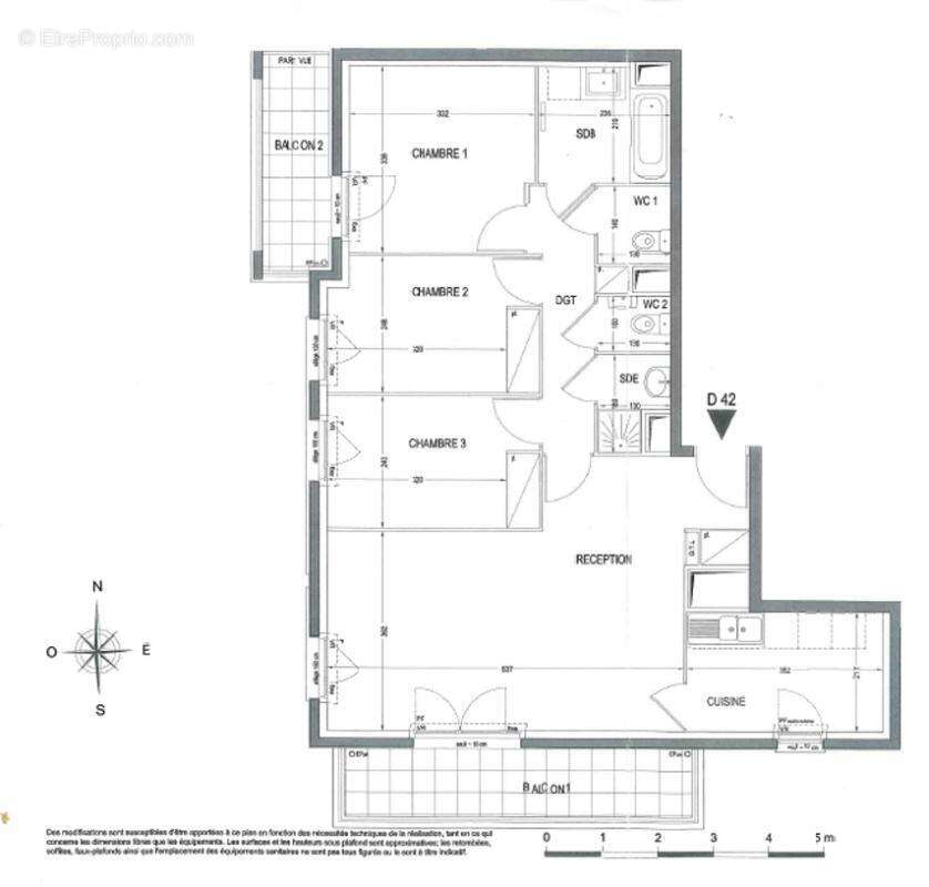Appartement à VELIZY-VILLACOUBLAY