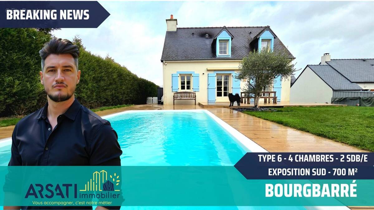 Maison à BOURGBARRE