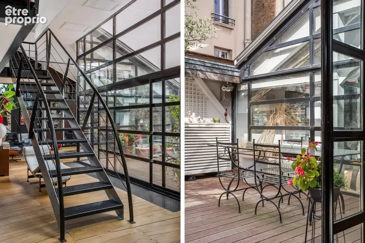 Loft - paris 11e - photo 10