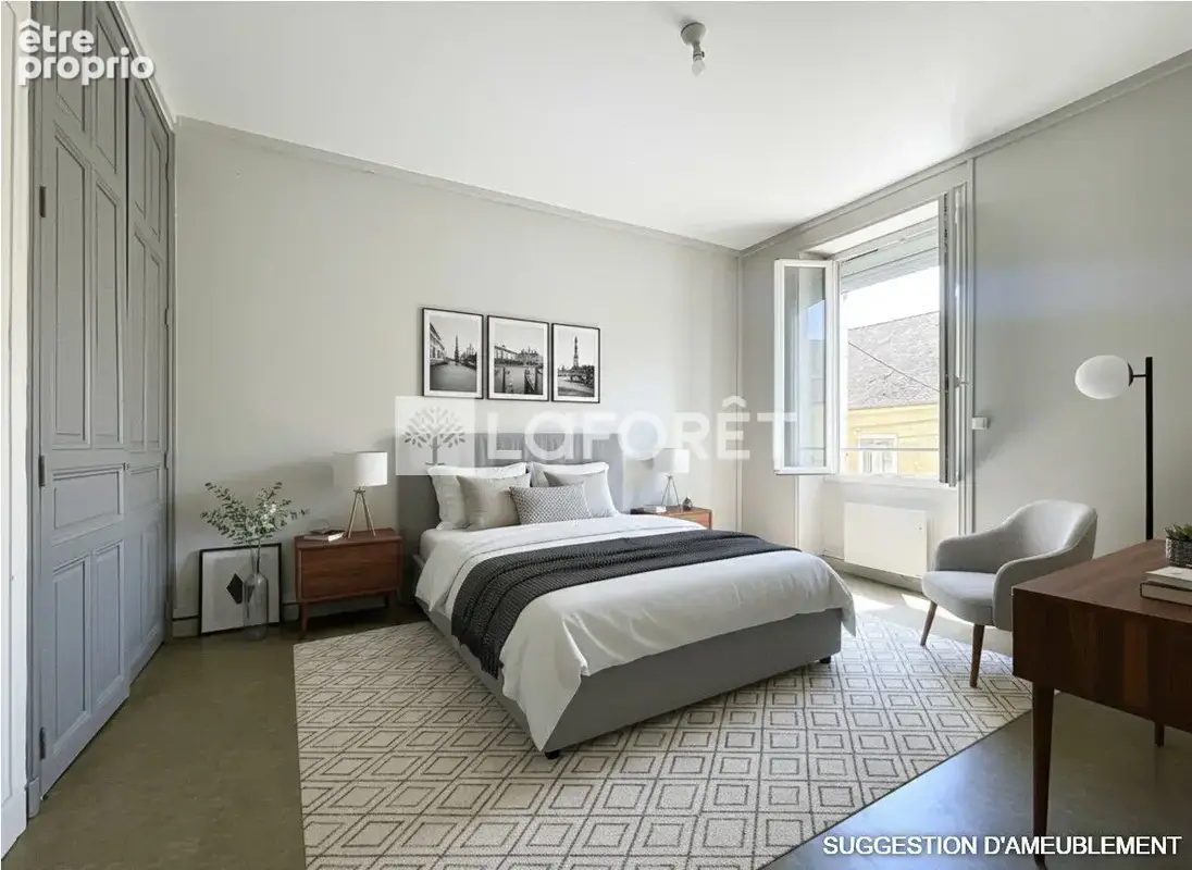 A deux pas de la gare et de la Place de la Visitation T3 de 65m² - photo 9