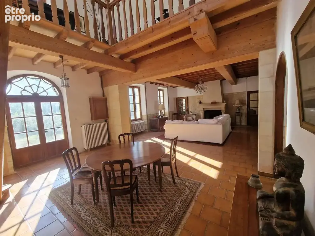 Grande maison en pierre en bordure de l'estuaire de la Gironde - photo 12