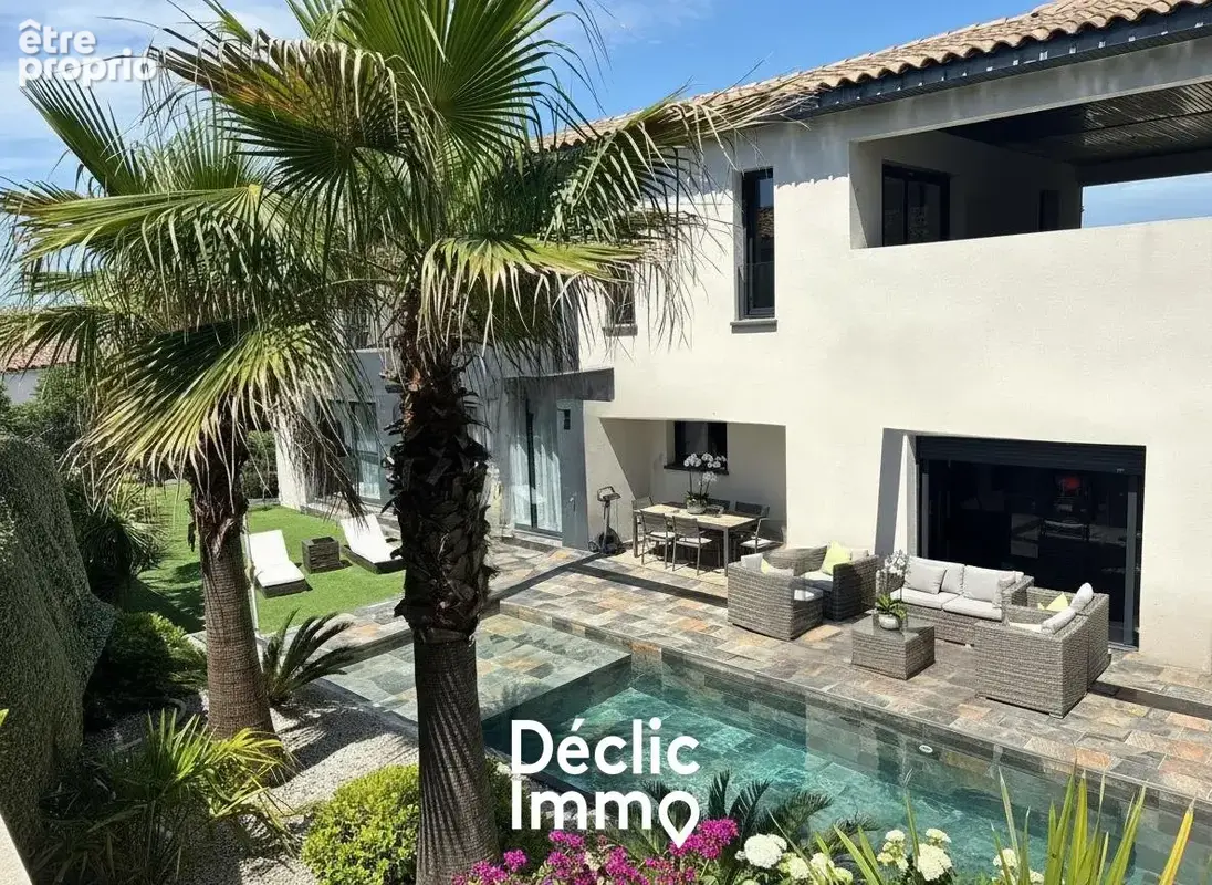 Montpellier-Est, Beaulieu, villa 195 m² avec piscine - photo 2
