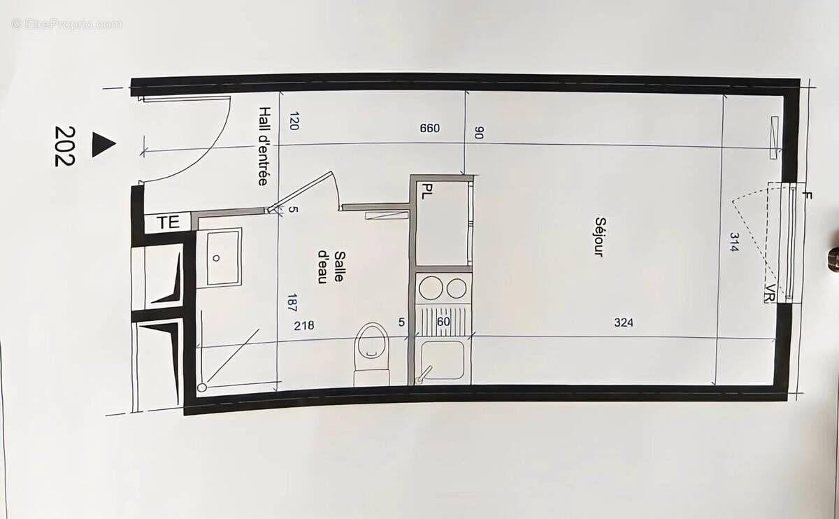 Studio meublé avec place de parking - photo 10