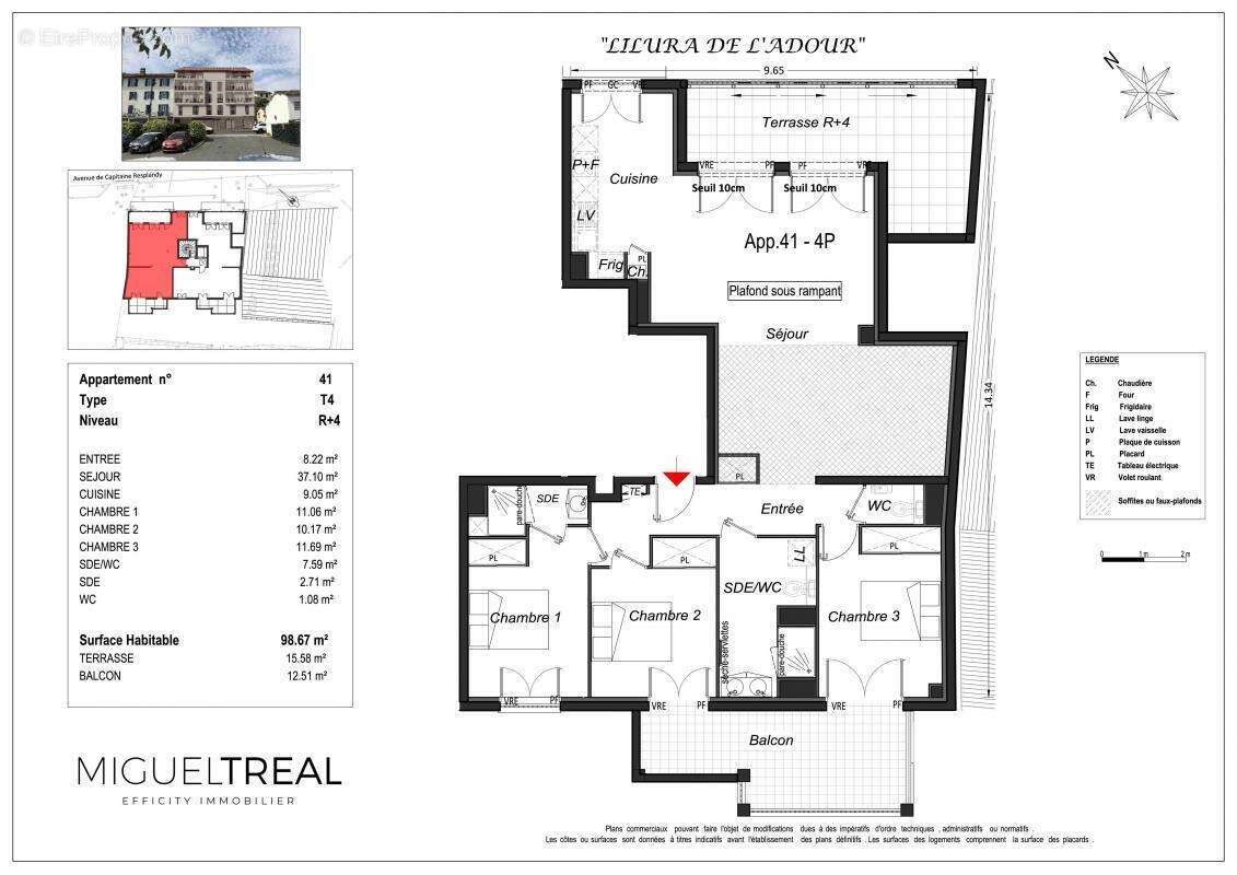 Appartement à BAYONNE