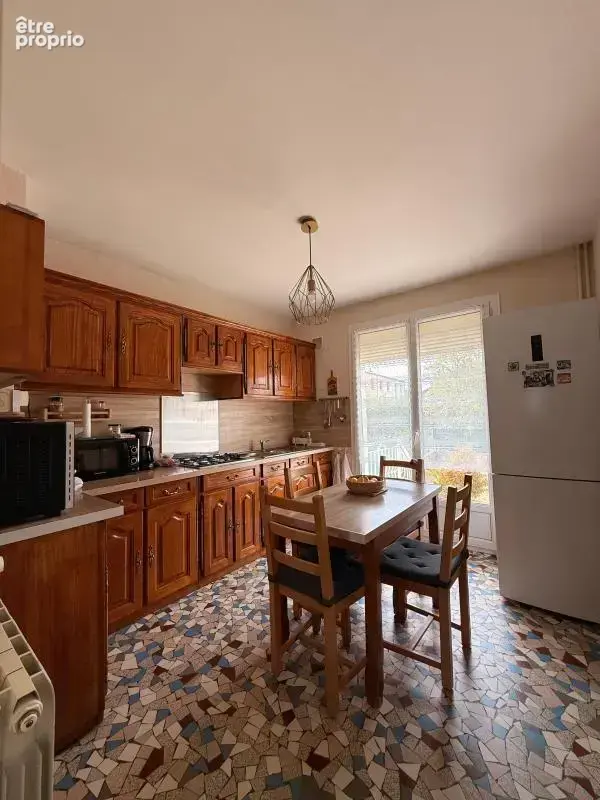DIJON BOURROCHES, maison mitoyenne 85m², 3 chambres, sous-sol complet, terrain 398m² - photo 4