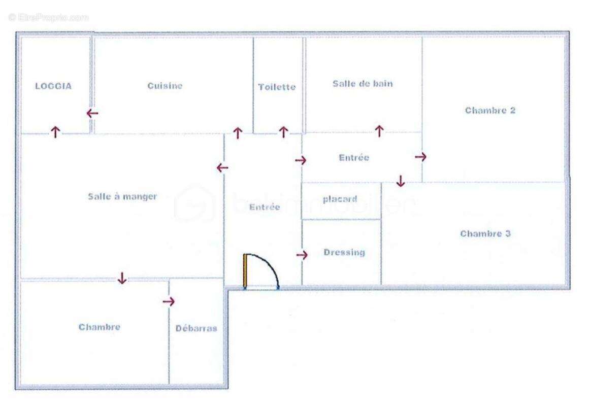 Appartement à MAINVILLIERS