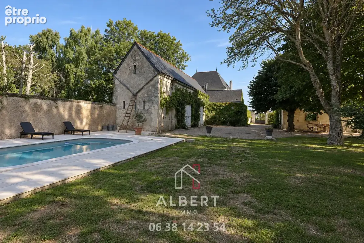 Propriété de caractère proche de Saumur - 5 chambres et plus, dépendances, piscine et jardin arboré - photo 3