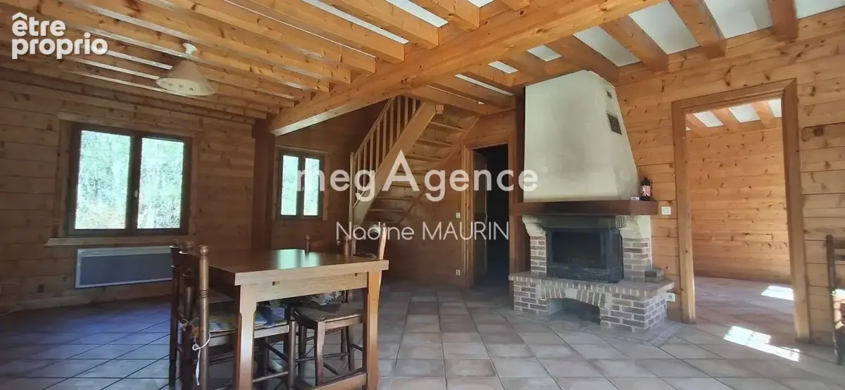 Chalet en bois de 138 m² de 4 chambres sur un terrainde 73862m² - photo 7