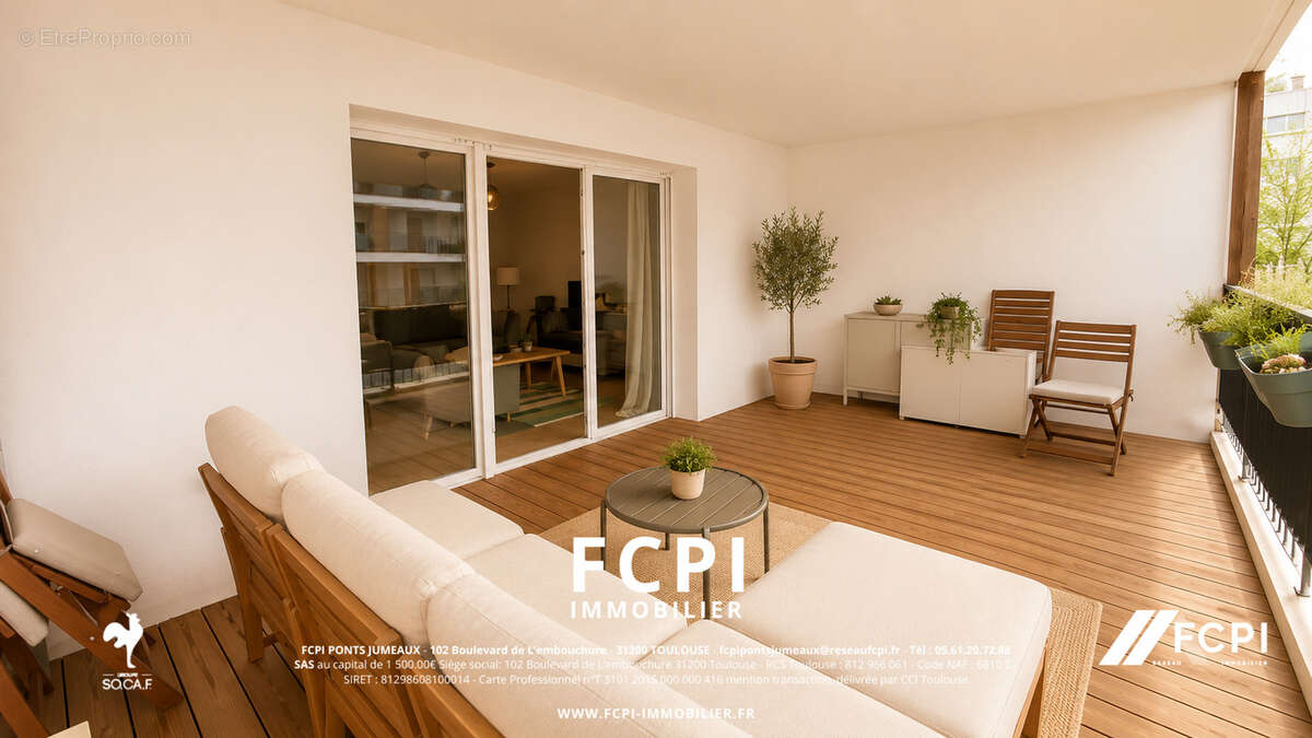 Appartement 3 pièces - 65 m2 - Cugnaux - photo 6