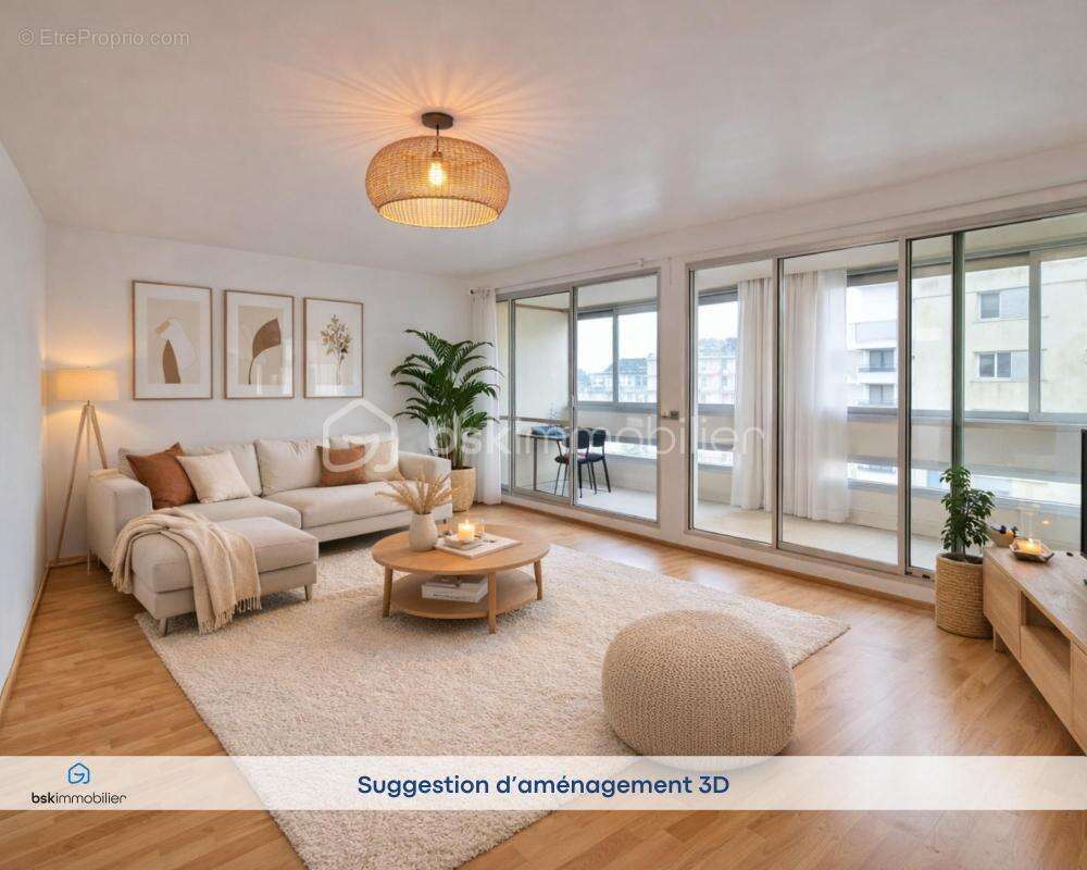 QUIMPER Ouest – Appartement T3 avec cave - 3ème étage - photo 5