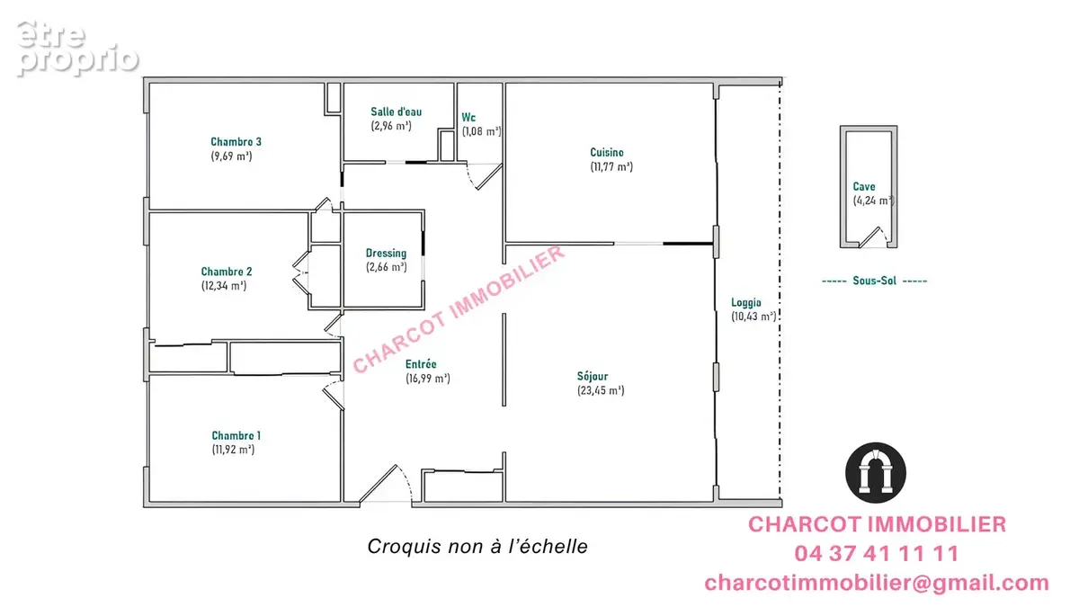 Lyon 5e   point du jour   exclusivité - appartement t5 de 93 m2 - photo 6