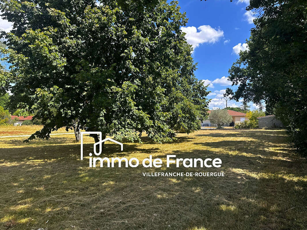 Villefranche De Rouergue, terrain à bâtir de 1877 m² plat et arboré, quartier calme - photo 2