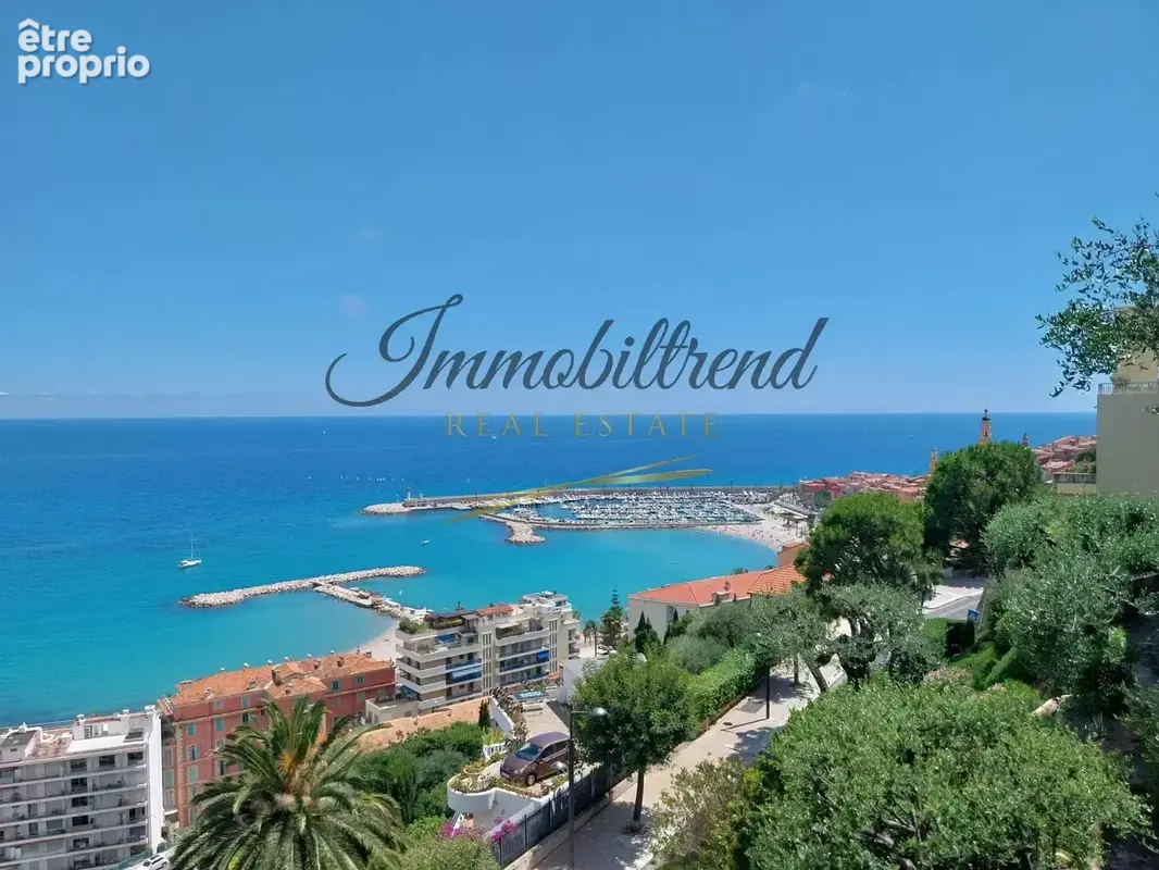 Menton boulevard de garavan – vente villa avec vue mer panoramique - photo 4