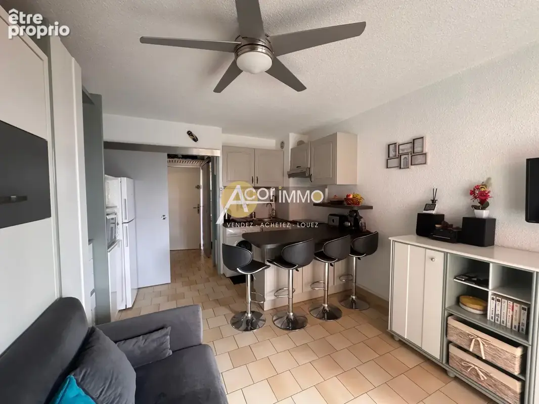 Sanary dans le quartier de Portissol,  Studio de 22 m 2  bénéficiant d'une belle terrasse Sud - photo 6