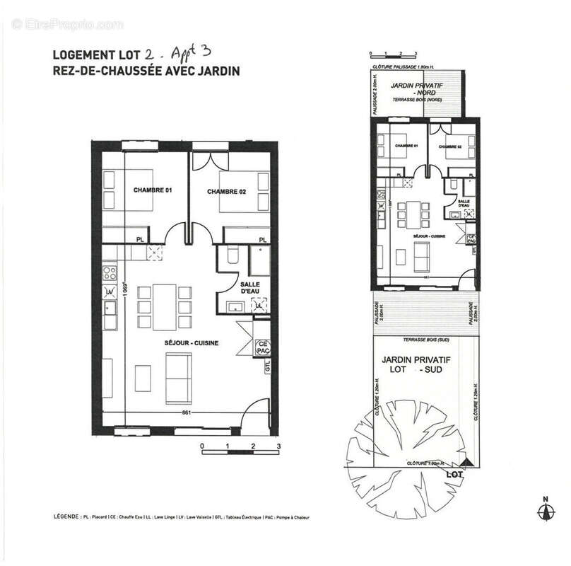 Appartement à VENDAYS-MONTALIVET