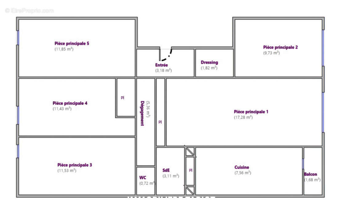 Appartement à MARSEILLE-12E