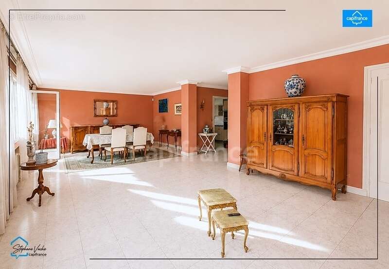 Appartement 156 m² – 3 chambres et bureau – balcons - photo 4