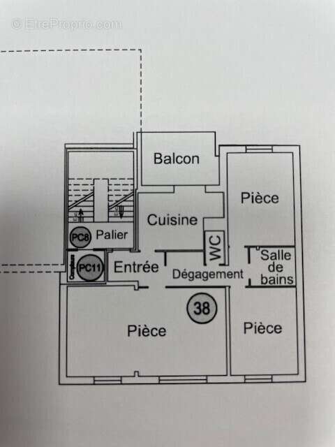Appartement  3 pieces algolsheim - photo 2
