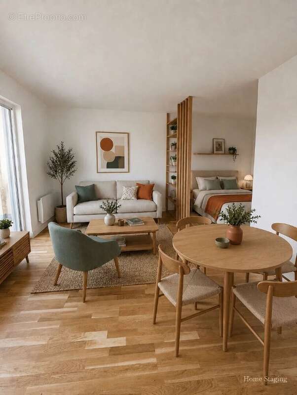 Appartement Montreuil 1 pièce(s) 34.39 m2 - photo 4