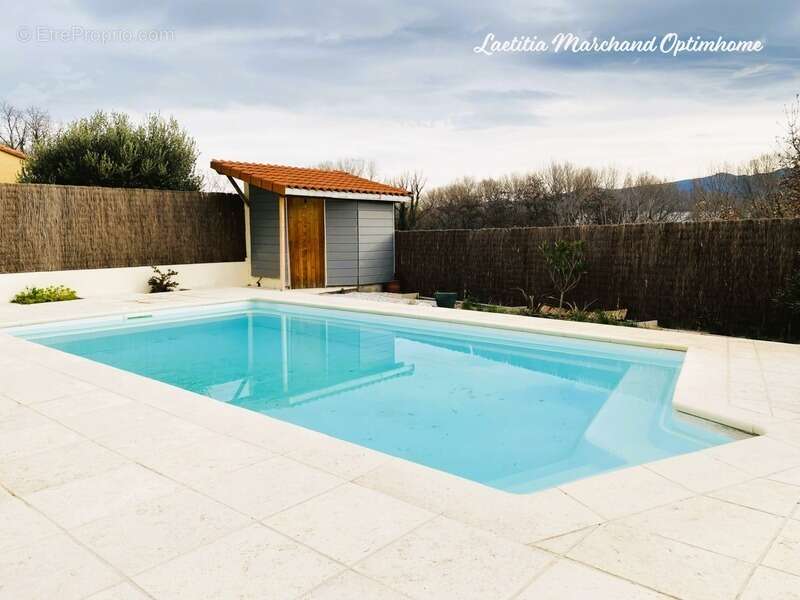 Maison 4 faces 3 chambres piscine garage Prades(66) - photo 7