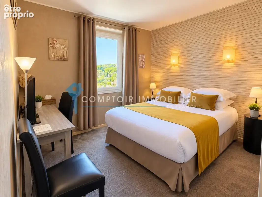 En exclusivité   hôtel-restaurant de charme   murs & fonds   entre nîmes et alès - photo 18